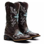 Bota Texana Feminina Cruz Azul