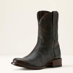 Bota Ariat Masculina Roper Bico Redondo Solado Borracha Importada 10063981