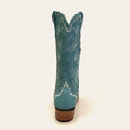 Bota Feminina Texas Center Bico Redondo Couro Bovino Nacional 263401-CC