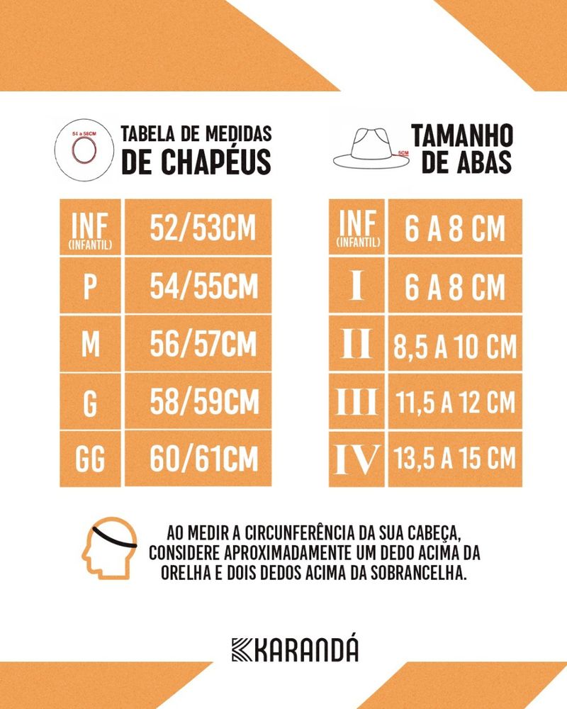 CHAPÉU C DUPLO CAMPEIRO XC ABA G (XUCRÃO)