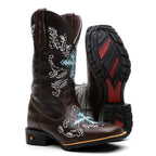 Bota Texana Feminina Cruz Azul